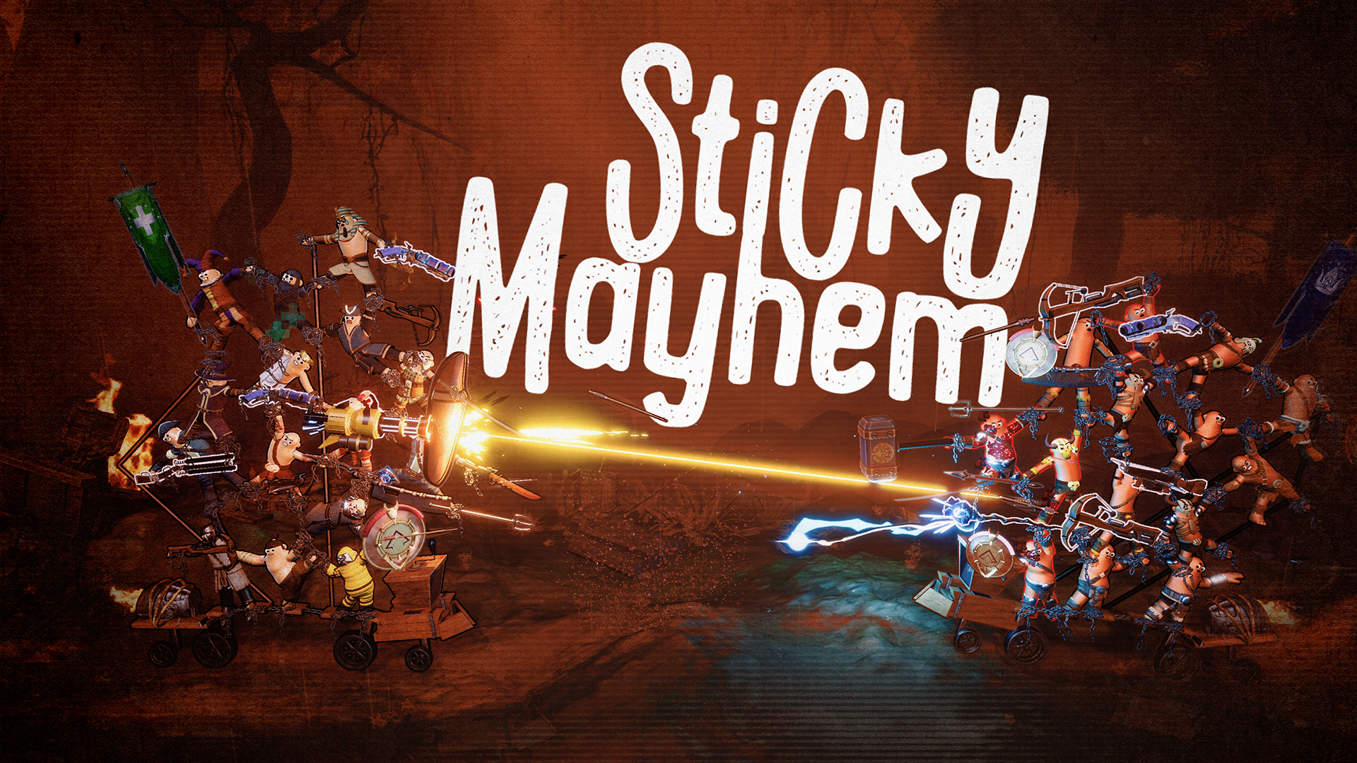 StickyMayhem gameplay
